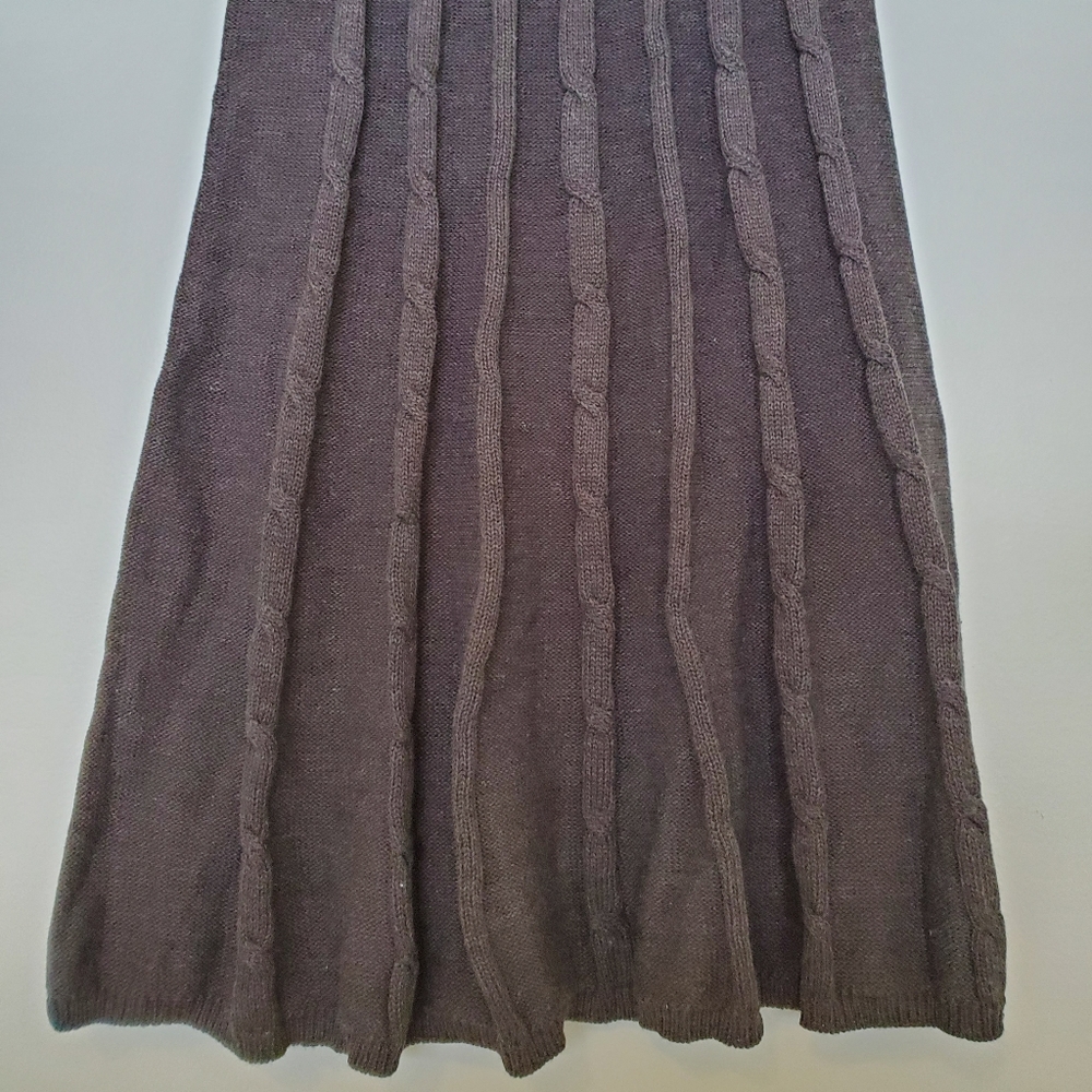 NEW NINE WEST CHARCOAL GRAY KNIT DRESS SZ M - Picture 3 of 8